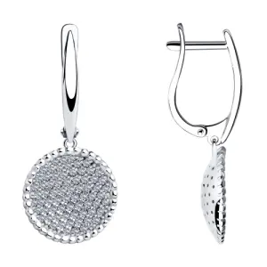 Серьги Sokolov и Diamant серебро 94023543 (Sokolov и Diamant, Россия)
