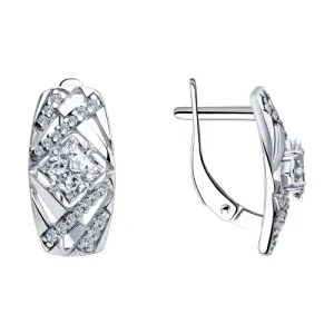 Серьги Sokolov и Diamant серебро 94023555 (Sokolov и Diamant, Россия)