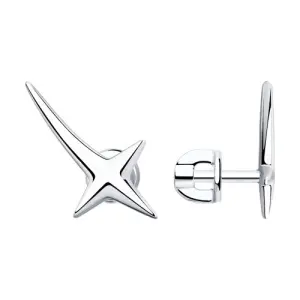 Серьги Sokolov и Diamant серебро 94023746 (Sokolov и Diamant, Россия)