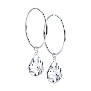 Серьги Sokolov и Diamant серебро 94023798 (Sokolov и Diamant, Россия)