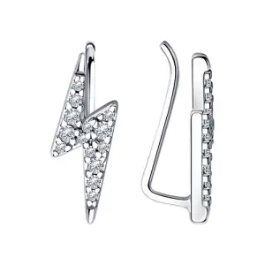Серьги Sokolov и Diamant серебро 94024059 (Sokolov и Diamant, Россия)
