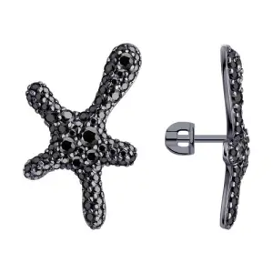Серьги Sokolov и Diamant серебро 94024122 (Sokolov и Diamant, Россия)
