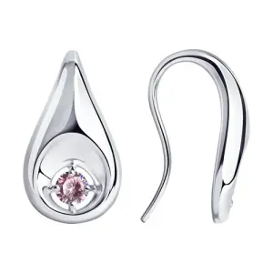 Серьги Sokolov и Diamant серебро 94024382 (Sokolov и Diamant, Россия)