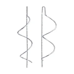 Серьги Sokolov и Diamant серебро 94024417 (Sokolov и Diamant, Россия)