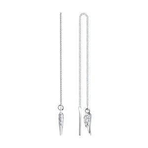 Серьги Sokolov и Diamant серебро 94024422 (Sokolov и Diamant, Россия)
