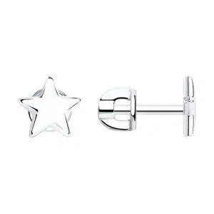 Серьги Sokolov и Diamant серебро 94024457 (Sokolov и Diamant, Россия)