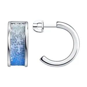 Серьги Sokolov и Diamant серебро 94024497 (Sokolov и Diamant, Россия)