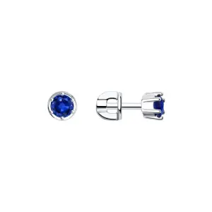 Серьги Sokolov и Diamant серебро 94024760 (Sokolov и Diamant, Россия)