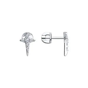 Серьги Sokolov и Diamant серебро 94024850 (Sokolov и Diamant, Россия)
