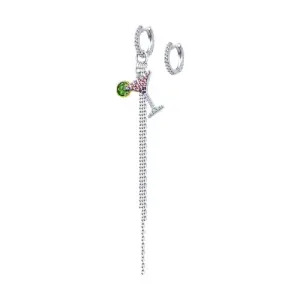 Серьги Sokolov и Diamant серебро 94025062 (Sokolov и Diamant, Россия)