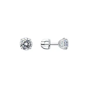 Серьги Sokolov и Diamant серебро 94025221 (Sokolov и Diamant, Россия)