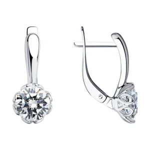 Серьги Sokolov и Diamant серебро 94025229 (Sokolov и Diamant, Россия)
