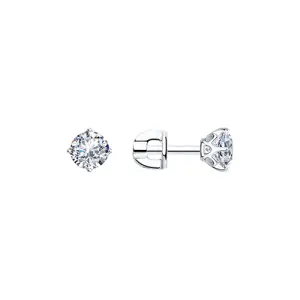 Серьги Sokolov и Diamant серебро 94025254 (Sokolov и Diamant, Россия)
