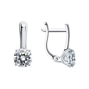 Серьги Sokolov и Diamant серебро 94025263 (Sokolov и Diamant, Россия)
