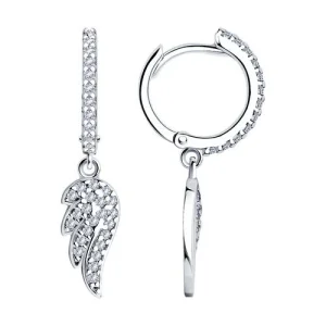 Серьги Sokolov и Diamant серебро 94025730 (Sokolov и Diamant, Россия)