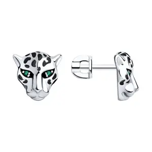 Серьги Sokolov и Diamant серебро 94025891 (Sokolov и Diamant, Россия)