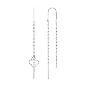 Серьги Sokolov и Diamant серебро 94025982 (Sokolov и Diamant, Россия)