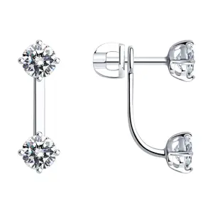 Серьги Sokolov и Diamant серебро 94026005 (Sokolov и Diamant, Россия)