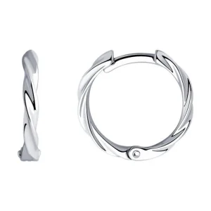 Серьги Sokolov и Diamant серебро 94026088 (Sokolov и Diamant, Россия)
