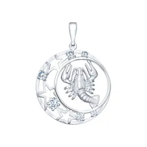 Подвеска Sokolov и Diamant серебро 94030089 (Sokolov и Diamant, Россия)
