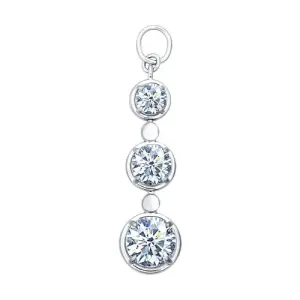 Подвеска Sokolov и Diamant серебро 94031291 (Sokolov и Diamant, Россия)