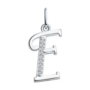 Подвеска  серебро 94031367 (Sokolov и Diamant, Россия)