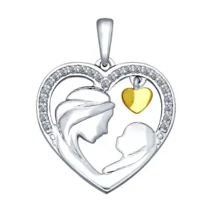 Подвеска Sokolov и Diamant серебро 94031851 (Sokolov и Diamant, Россия)