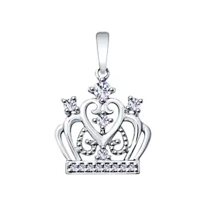 Подвеска Sokolov и Diamant серебро 94032179 (Sokolov и Diamant, Россия)