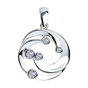 Подвеска Sokolov и Diamant серебро 94032312 (Sokolov и Diamant, Россия)
