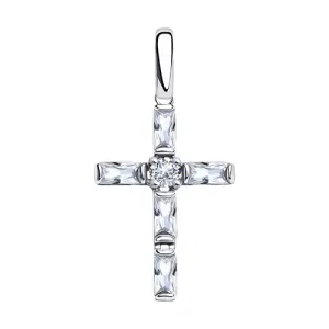 Подвеска Sokolov и Diamant серебро 94032364 (Sokolov и Diamant, Россия)