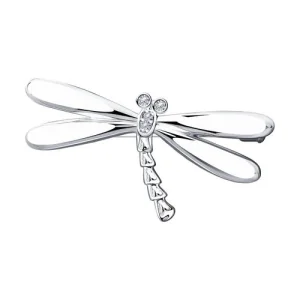 Брошь Sokolov и Diamant серебро 94040049 (Sokolov и Diamant, Россия)