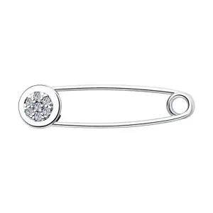 Брошь Sokolov и Diamant серебро 94040094 (Sokolov и Diamant, Россия)