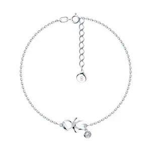 Браслет Sokolov и Diamant серебро 94050347 (Sokolov и Diamant, Россия)