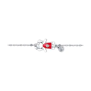 Браслет Sokolov и Diamant серебро 94050378 (Sokolov и Diamant, Россия)