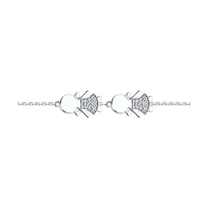 Браслет Sokolov и Diamant серебро 94051009 (Sokolov и Diamant, Россия)