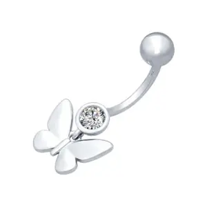 Пирсинг Sokolov и Diamant серебро 94060077 (Sokolov и Diamant, Россия)