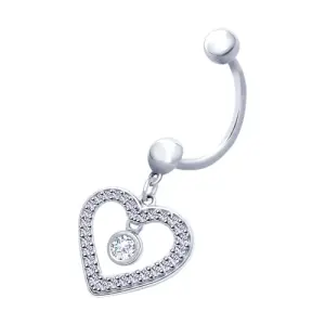 Пирсинг Sokolov и Diamant серебро 94060088 (Sokolov и Diamant, Россия)