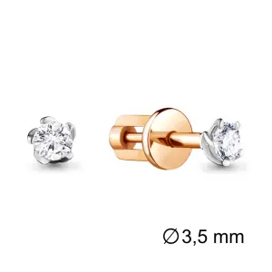 Серьги Aquamarine золото 941392к.1 (Aquamarine, Россия)