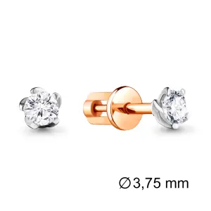 Серьги Aquamarine золото 941393к.1 (Aquamarine, Россия)