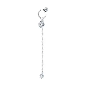 Серьга Sokolov и Diamant серебро 94170218 (Sokolov и Diamant, Россия)