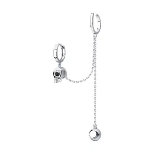 Серьга Sokolov и Diamant серебро 94170225 (Sokolov и Diamant, Россия)