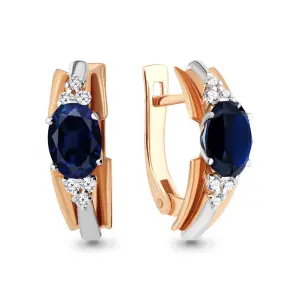 Серьги Aquamarine золото 942030к.1 (Aquamarine, Россия)