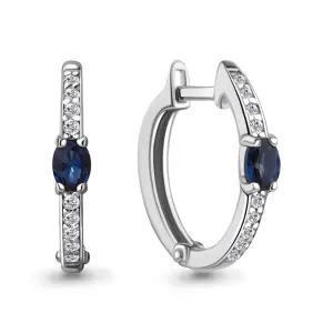 Серьги Aquamarine золото 942787.2 (Aquamarine, Россия)