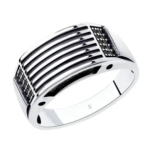 Кольцо Sokolov и Diamant серебро 95010122 (Sokolov и Diamant, Россия)