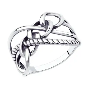 Кольцо Sokolov и Diamant серебро 95010146 (Sokolov и Diamant, Россия)