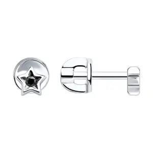 Серьги Sokolov и Diamant серебро 95020096 (Sokolov и Diamant, Россия)