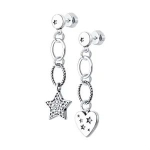 Серьги Sokolov и Diamant серебро 95020103 (Sokolov и Diamant, Россия)