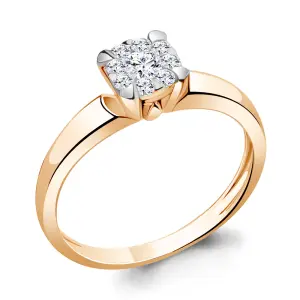Кольцо Aquamarine золото 961635к.1 (Aquamarine, Россия)