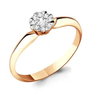 Кольцо Aquamarine золото 961659к.1 (Aquamarine, Россия)