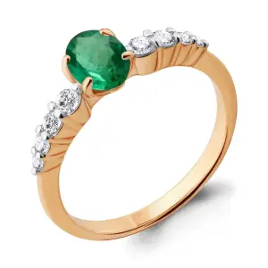 Кольцо Aquamarine золото 961821к.1 (Aquamarine, Россия)